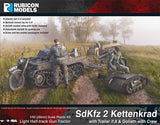 Sdkfz 2 Kettenkrad Plastic Model Kit 1:56 Rubicon Models 280071