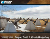 Dragon Teeth & Czech Hedgehog Diorama Plastic Kit 1:56 Rubicon Models 283005