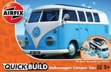 Airfix Quick Build VW Camper Van Blue J6024 Volkswagen