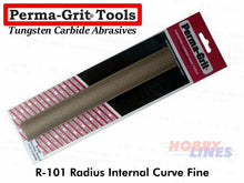 Load image into Gallery viewer, Perma-Grit R101 CONCAVE TOOL INTERNAL FINE GRIT File Tungsten Carbide Permagrit
