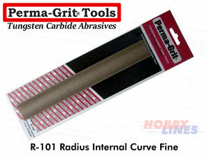 Perma-Grit R101 CONCAVE TOOL INTERNAL FINE GRIT File Tungsten Carbide Permagrit