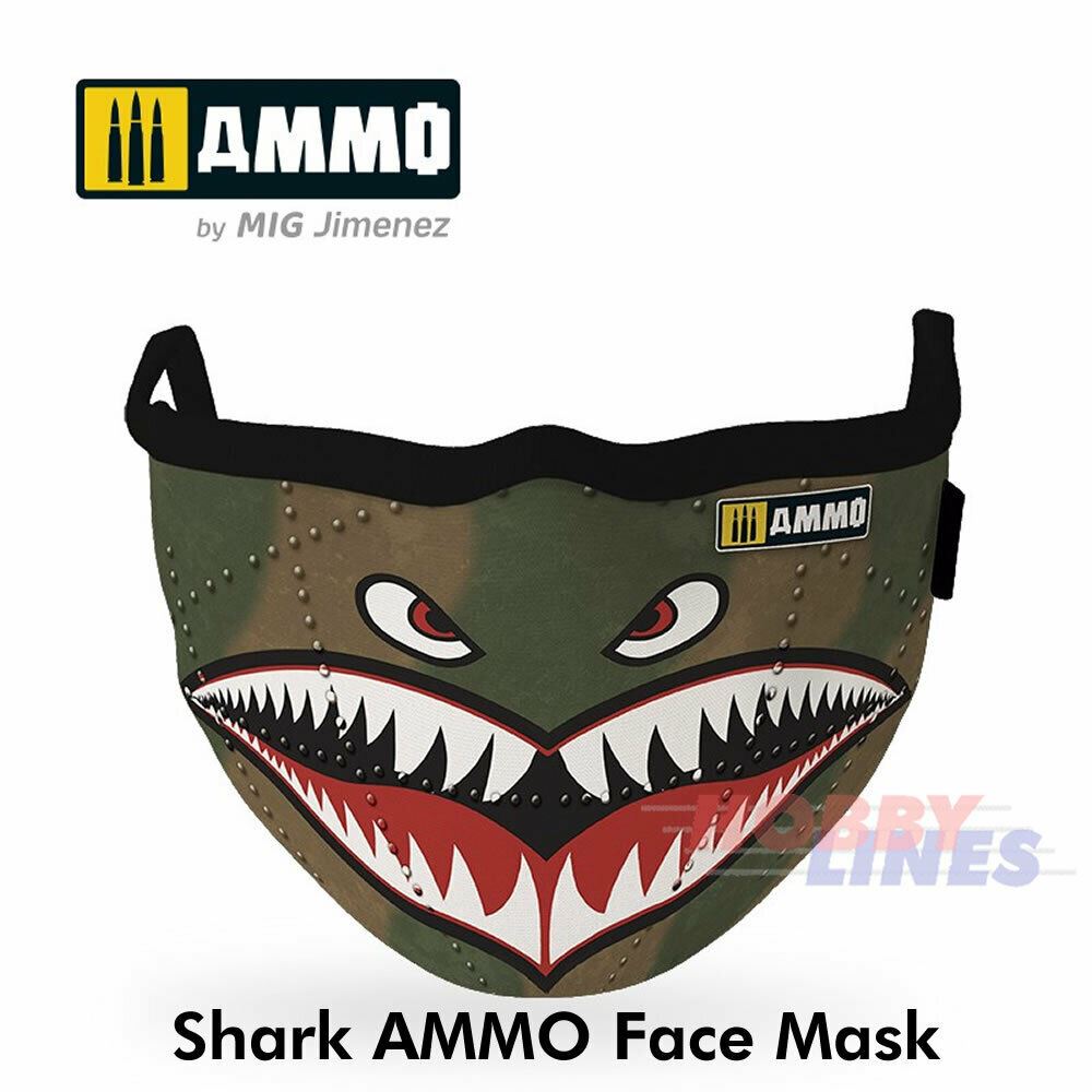 Ammo FACE MASK Range Reusable hygienic protective  6 Designs AMMO By Mig Jimenez