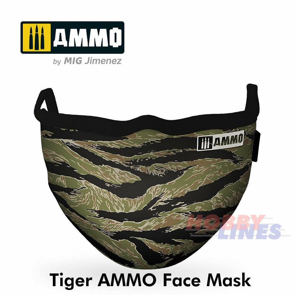 Ammo FACE MASK Range Reusable hygienic protective  6 Designs AMMO By Mig Jimenez