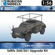 SdKfz 260/261 Upgrade Kit Plastic Model Kit 1:56 Rubicon Models 284039