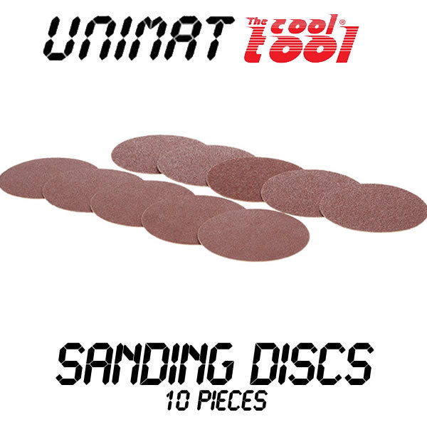 UNIMAT parts & accessories - 162260 SANDING DISCS  -  5 x 150 & 5 x 100 grit