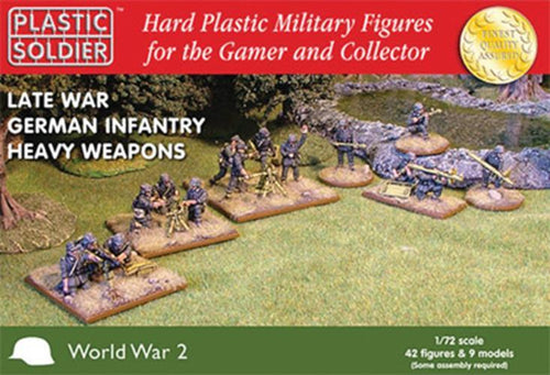 Plastic Soldier Company 1:72 WWII GERMAN HEAVY WEAPONS Scale PSC WW2020005