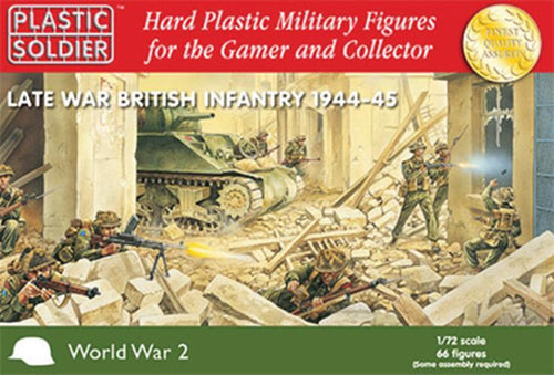 Plastic Soldier Company 1:72 WWII BRITISH INFANTRY Scale PSC WW2020002