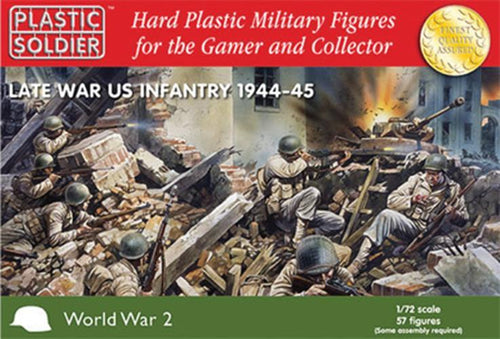 Plastic Soldier Company 1:72 WWII AMERICAN INFANTRY Scale PSC WW2020006
