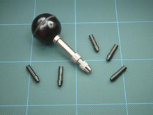 Load image into Gallery viewer, Ball Head Pin Vice Holder &amp; 5 Collets 0 - 2.5mm Expo Tools 75016
