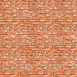 OLD BRICK LIGHT Self Adhesive Building Papers N 1:148 Art Printers BM008AN