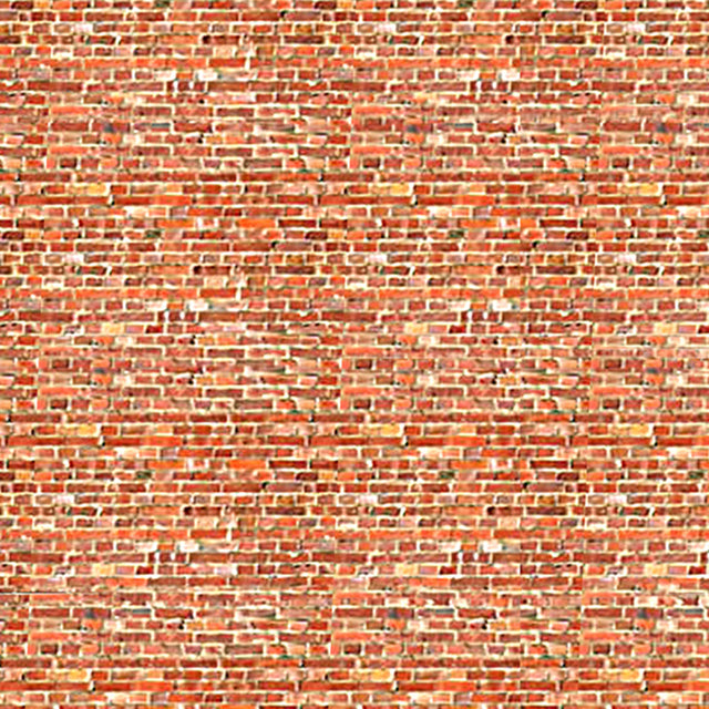OLD BRICK LIGHT Self Adhesive Building Papers N 1:148 Art Printers BM008AN