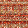 OLD BRICK DARK Self Adhesive Building Papers N 1:148 Art Printers BM008CN