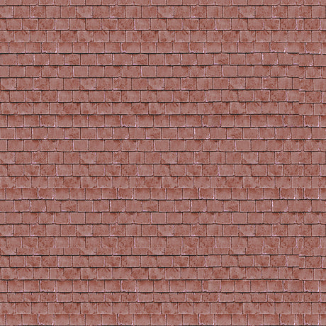 RED ROOF TILES Self Adhesive Building Papers  N 1:148 Art Printers BM063N
