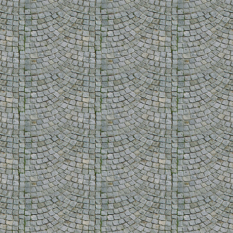 CURVED COBBLES Self Adhesive Building Papers N 1:148 Art Printers BM070N