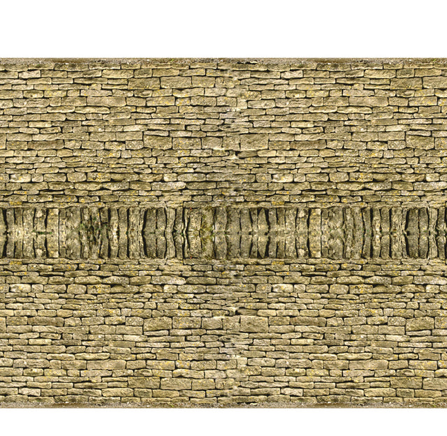 DRY STONE FIELD WALL Self Adhesive Building Papers OO 1:76 Art Printers BM025