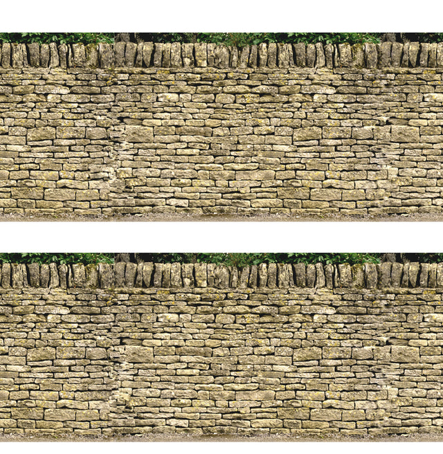 DRY STONE WALL SINGLE Self Adhesive Building Papers OO 1:76 Art Printers BM026