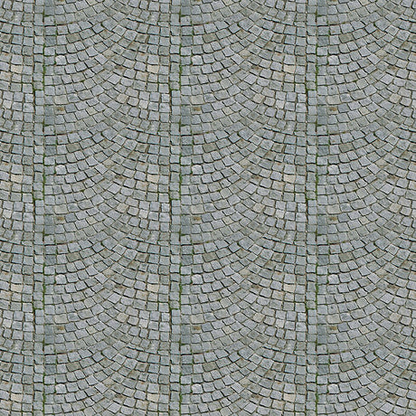 CURVED COBBLES Self Adhesive Building Papers OO 1:76 Art Printers BM070