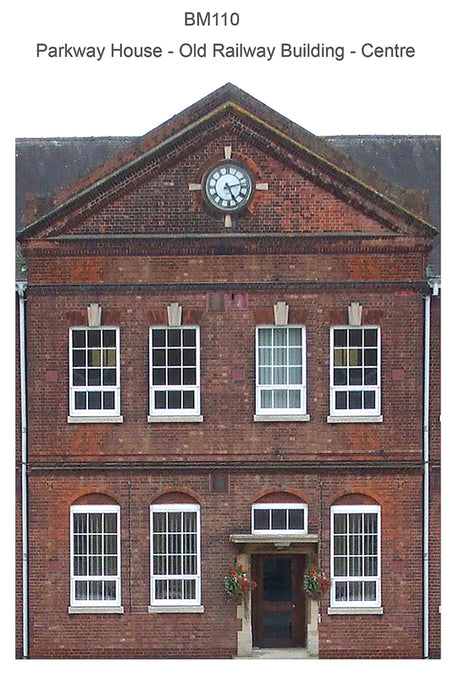 PARKWAY HOUSE Self Adhesive Building Papers OO 1:76 Art Printer BM110