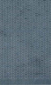 Building Paper ENGINEERS BLUE BRICK D3 1:72 OO/HO gauge Pack 6 D03 SuperQuick