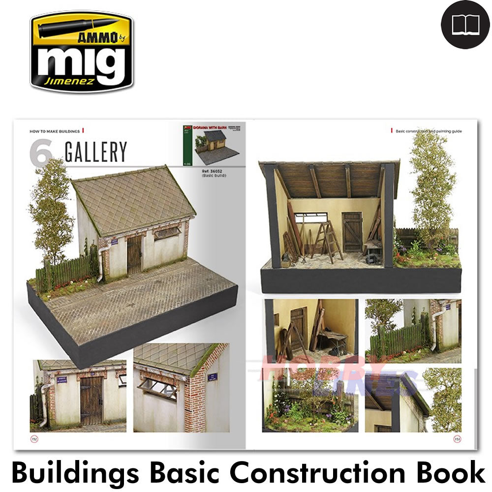How to Make Buildings Basic Construction Guide (English version)  Ammo Mig6135