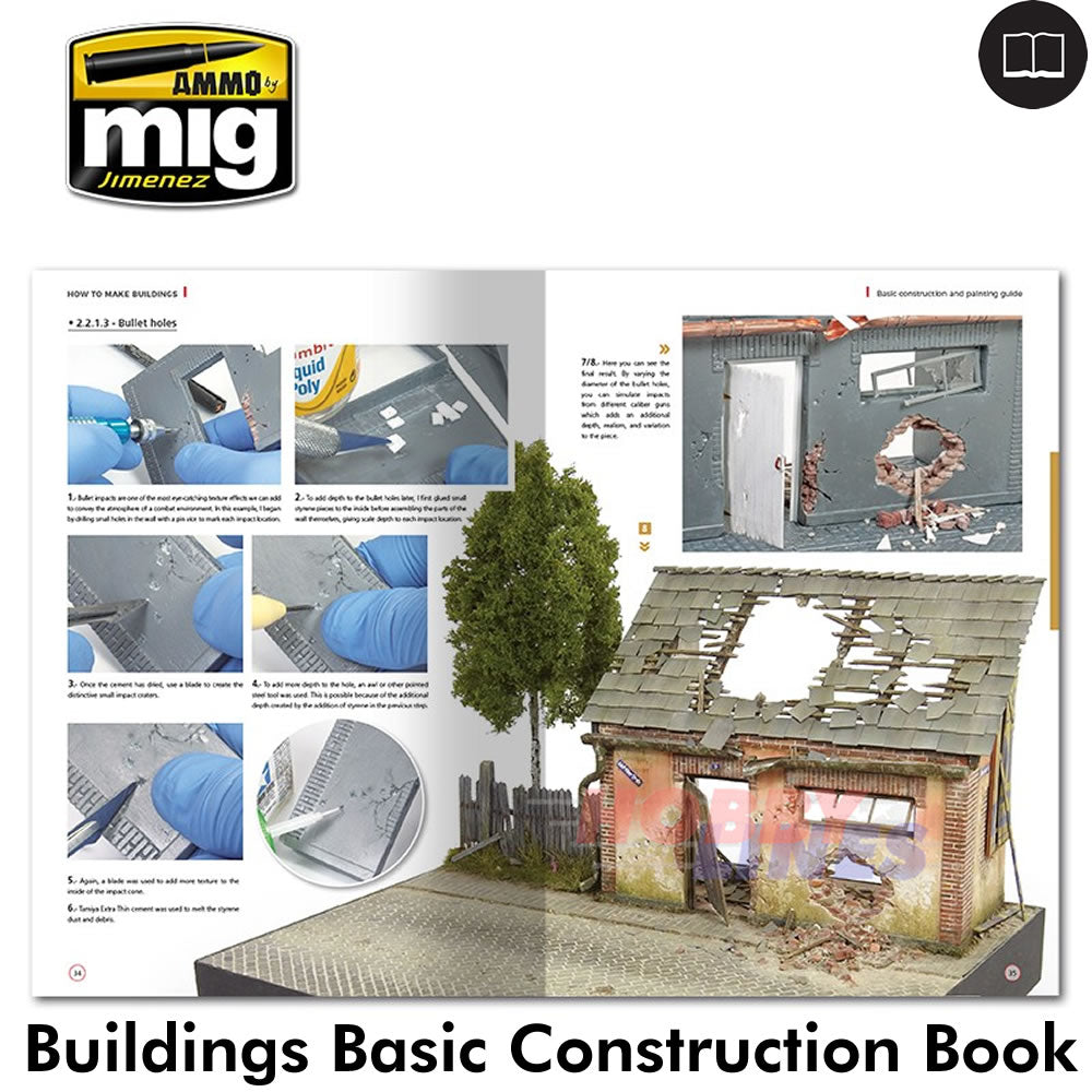 How to Make Buildings Basic Construction Guide (English version)  Ammo Mig6135