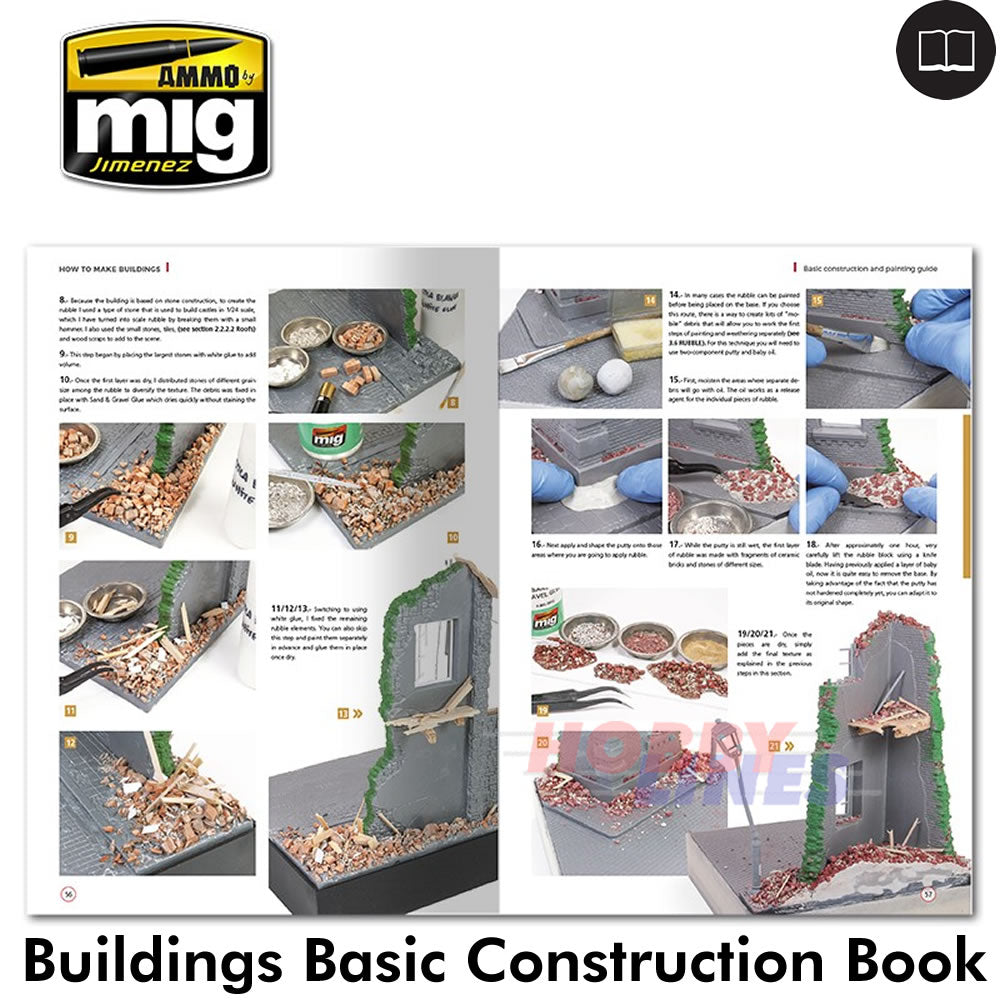 How to Make Buildings Basic Construction Guide (English version)  Ammo Mig6135