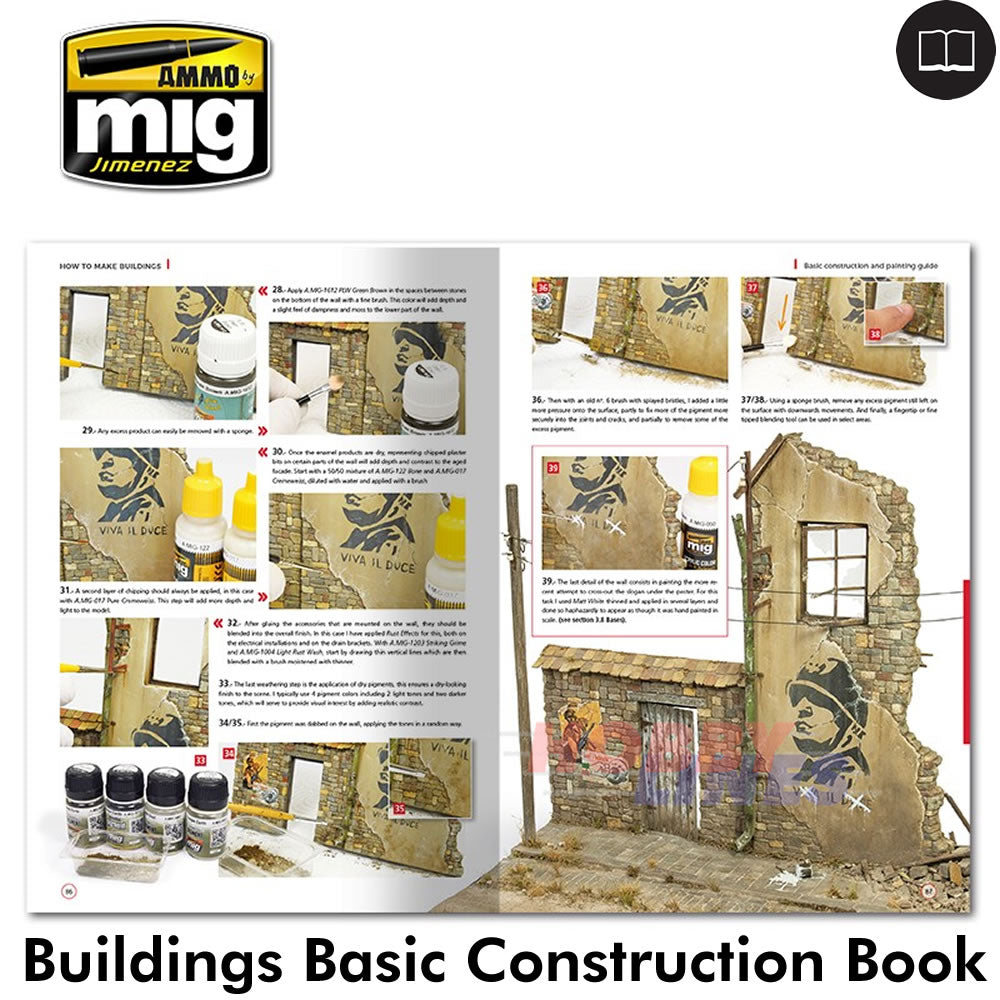 How to Make Buildings Basic Construction Guide (English version)  Ammo Mig6135