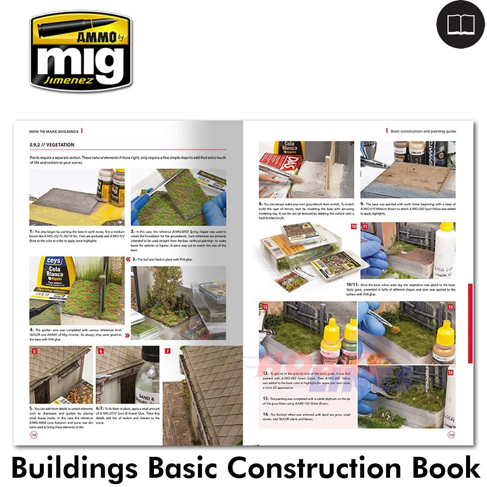 How to Make Buildings Basic Construction Guide (English version)  Ammo Mig6135