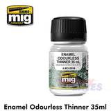 ENAMEL ODOURLESS THINNER White Spirit for weathering AMMO Mig Jimenez MIG2018/9