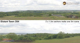DISTANT TOWN 204 OO ID Backscenes Art printers Std/Premium 15"