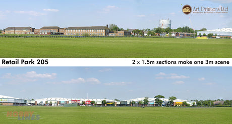 RETAIL PARK 205 OO ID Backscenes Art printers Std/Premium 15"