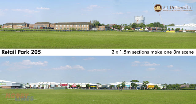 RETAIL PARK 205 OO ID Backscenes Art printers Std/Premium 15"