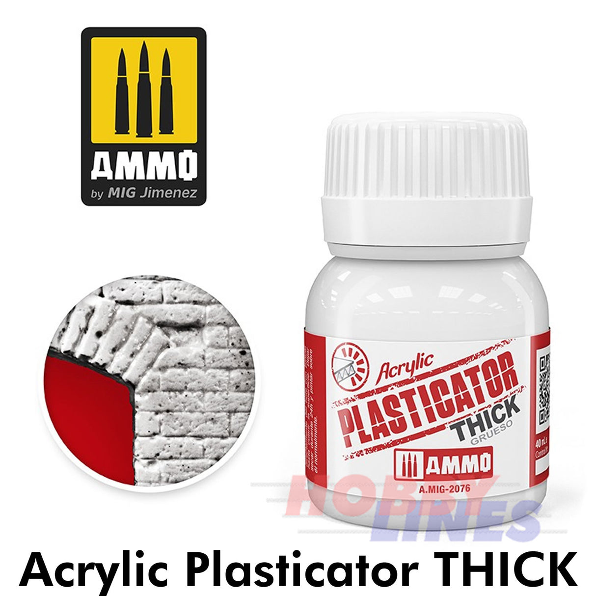 ACRYLIC PLASTICATOR Thick / Thin Surface Preparation AMMO Mig Jimenez MIG2075/6