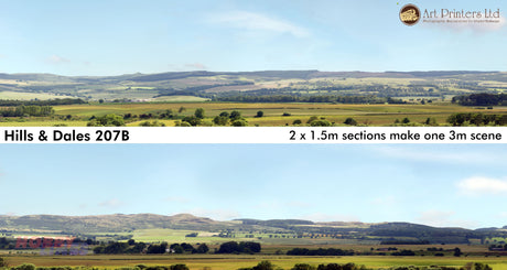 HILLS & DALES Pack B OO 207B ID Backscenes Art printers STD/Premium 15"