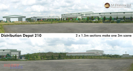 DISTRIBUTION DEPOT 210 OO ID Backscenes Art printers Std/Premium 15"