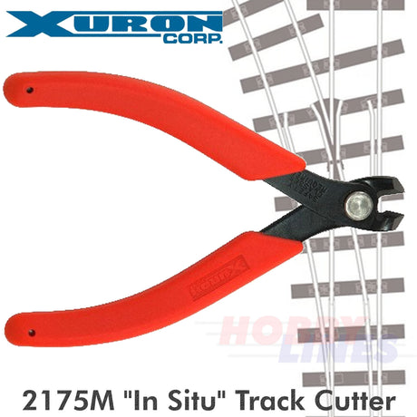 Xuron 2175M "IN SITU" TRACK CUTTING SHEARS flush cutters N/OO/HO model railways