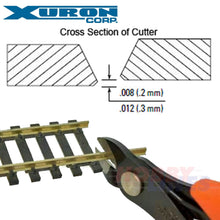 Load image into Gallery viewer, TRACK CUTTING SHEARS Semi-Flush cutters N/OO/HO model railways XURON 2175B
