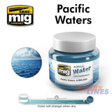 ACRYLIC WATER for Dioramas 250ml Range AMMO By Mig Jimenez  MIG2200/1/2/3