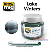 ACRYLIC WATER for Dioramas 250ml Range AMMO By Mig Jimenez  MIG2200/1/2/3