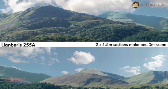LLANBERIS Pack A 255A OO ID Backscenes Art printers Std/Premium 15"