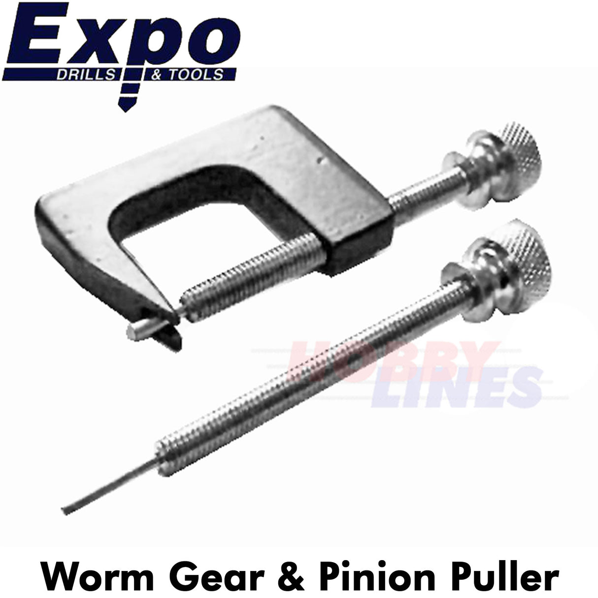 WORM GEAR & PINION PULLER maximum length 16mm Expo Tools 26241