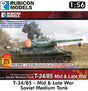 Soviet Medium Tank  T-34/85 WWII Plastic Model Kit 1:56 Rubicon Models 280021