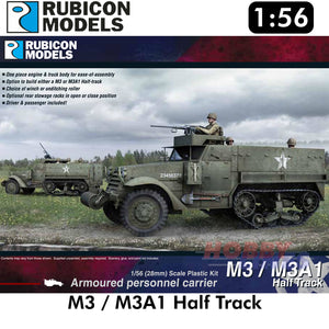 Armoured Personnel Carrier M3/M3A1 Plastic Model Kit 1:56 Rubicon Models 280027