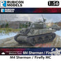 M4 Sherman / Firefly IC Tank Plastic Model Kit 1:56 Rubicon Models 280060