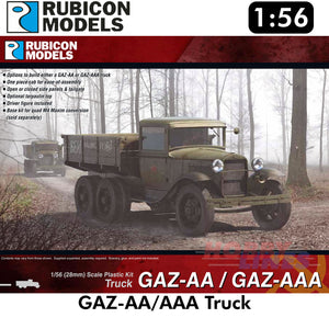 GAZ-AA/AAA Truck Plastic Model Kit 1:56 Rubicon Models 280063