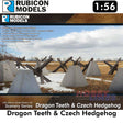 Dragon Teeth & Czech Hedgehog Diorama Plastic Kit 1:56 Rubicon Models 283005