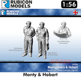 Monty & Hobart Figures Plastic Model Kit 1:56 Rubicon Models 284016
