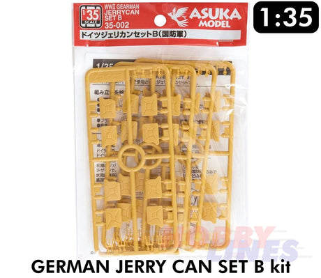 Asuka 1:35 WWII GERMAN JERRY CAN SET B kit 35-002