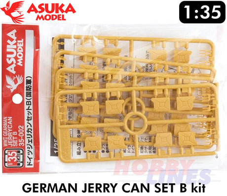 Asuka 1:35 WWII GERMAN JERRY CAN SET B kit 35-002