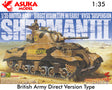 Asuka 1:35 BRITISH ARMY DIRECT DRIVE VERSION TYPE WWII Sherman Tank kit 35017